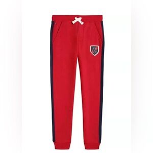 NWT Tommy Hilfiger, Big Boys Drawcord Logo Shield Joggers, size 2-4T